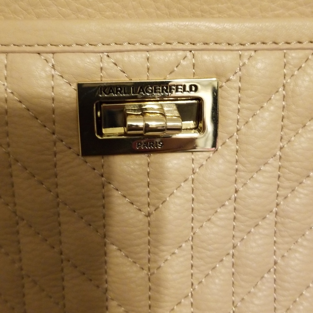 Karl Lagerfeld Leather Paris Backpack NWOT  11"x5"x12"   ♣️❤HOST PICK!! ❤5/1/19 - Picture 3 of 14